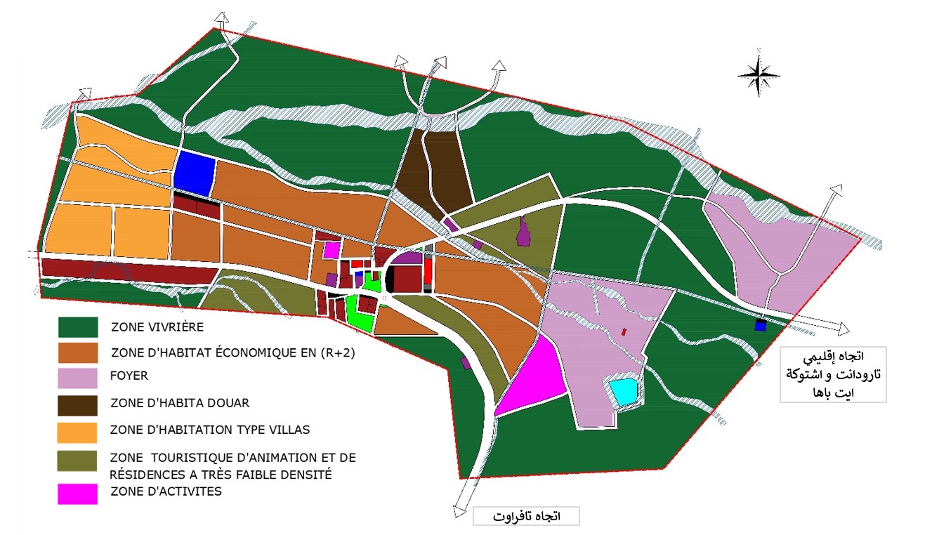 تصميم تهيئة مركز جماعة أملن بإقليم تزنيت